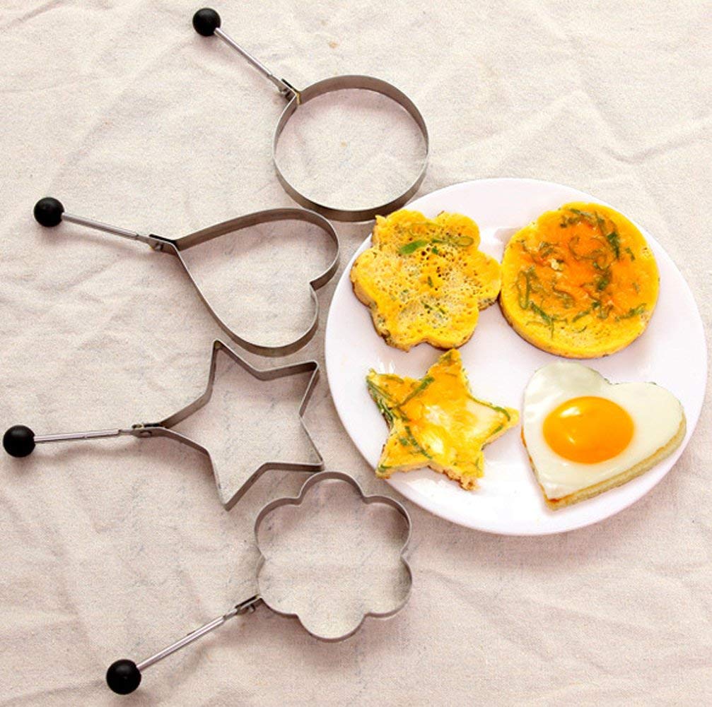 4 Piece Egg Mold Set