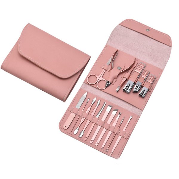 16 Piece Profession Manicure Set with Case