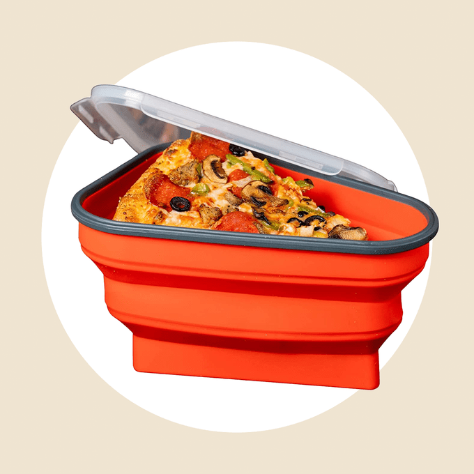 Collapsible Reusable Pizza Storage Container